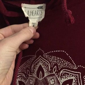 La Hearts Tops - Hooded long sleeve. La Hearts Tops - Hooded long sleeve.